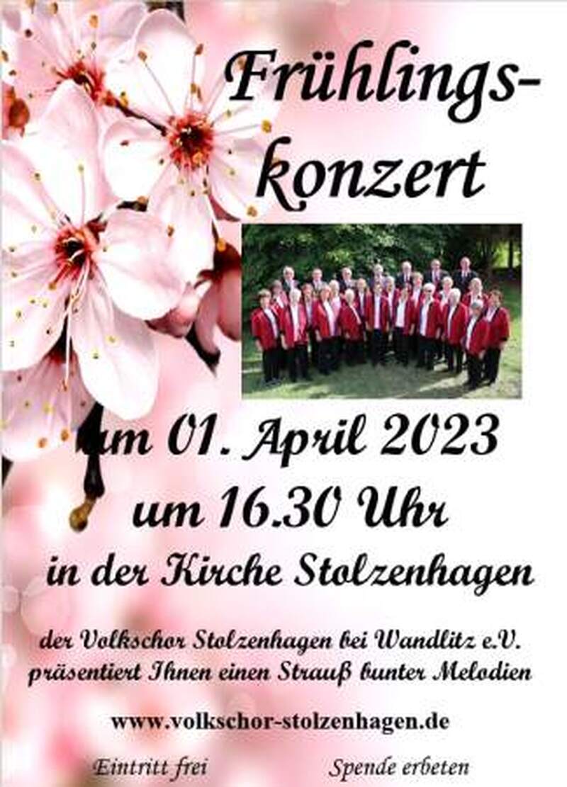 Frühlingskonzert in Stolzenhagen, Ahrensfelde