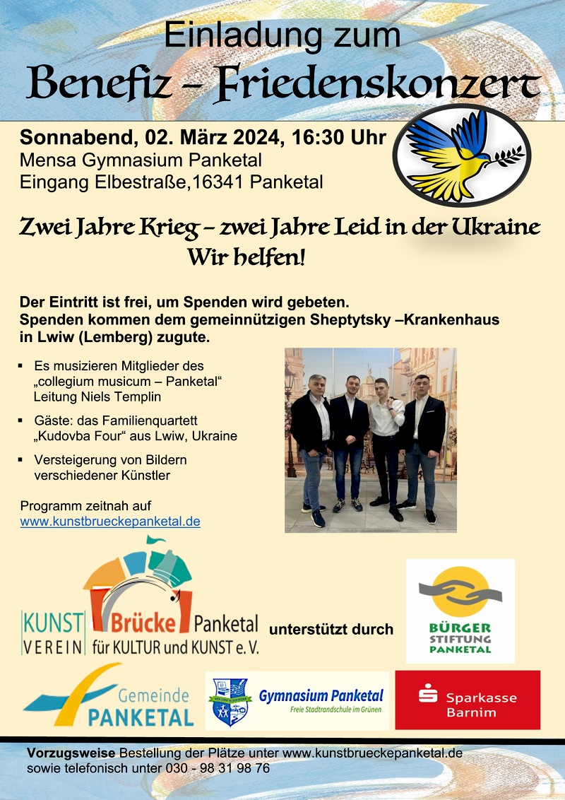 Benefizkonzert für die Ukraine, Ahrensfelde